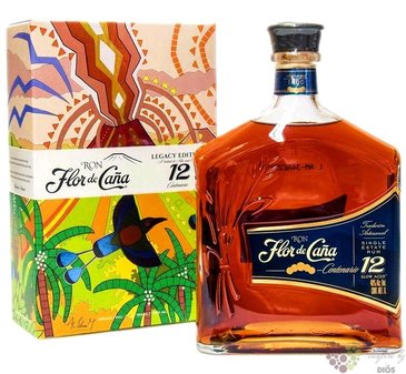 Flor de Cańa „ Centenario Legacy no.1 ” slow aged 12 years Nicaraguan rum 40% vol.  0.70 l