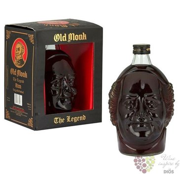 Old Monk  the Legend  ltd. edition Indian rum Mohan Nagar distillers 42.8% vol.    0.70 l