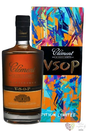 Clément „ VSOP ltd. ” aged rum of Martinique 40% vol.  0.70 l