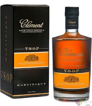 Clment  VSOP  aged Martinique rum 40% vol.  0.70 l