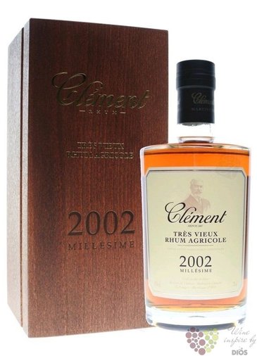 Clment  Millsim 2002  vintage rum of Martinique 42% vol.  0.70 l