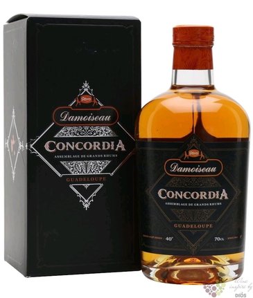 Damoiseau  Concordia  aged Guadeloupe rum 40% vol.  0.70 l