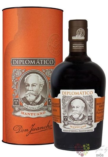 Diplomatico  Mantuano  gift tube aged rum of Venezuela 40% vol.  0.70 l