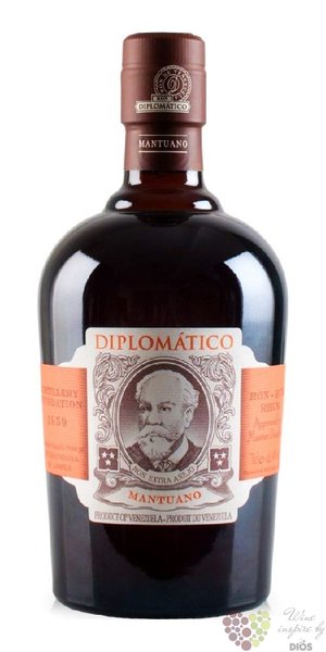 Diplomatico „ Mantuano ” aged rum of Venezuela 40% vol.  0.70 l