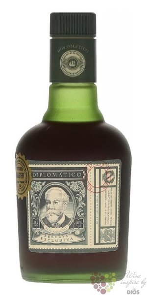 Diplomatico  Reserva exclusiva  aged rum of Venezuela 40% vol.   0.05 l