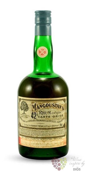 Mangoustans dOrigine  Carte Grise  rum of Martinique 42% vol.  0.70 l