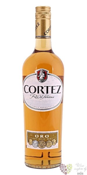 Cortez  Oro  aged rum of Panama 40% vol.  0.70 l