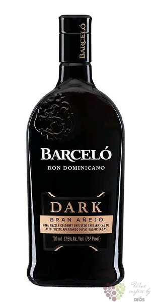 Barcelo  Grand Aejo Dark  aged Dominican rum 37.5% vol.  0.70 l