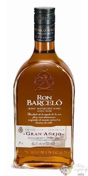Barcelo  Grand Aejo  aged Dominican rum 37.5% vol.  0.70 l