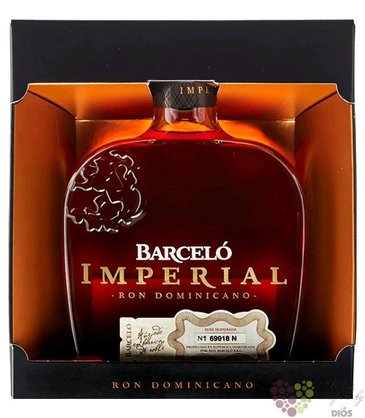 Barcelo „ Imperial ” aged Dominican rum 38% vol. 0.70 l