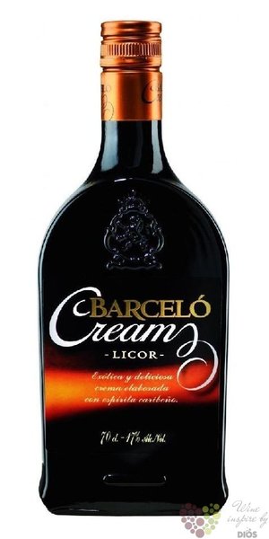 Barcelo  Cream  rum &amp; cream of Dominican republic 17% vol.     0.70 l