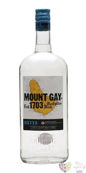Mount Gay  Eclipse silver  white rum of Barbados 40% vol.  1.00 l