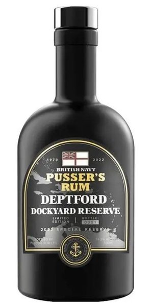 Pussers Deptford Dockyard  Special Reserve 2022  rum of Virginia islands 54.5% vol.  0.70 l