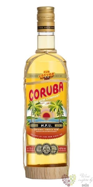 Coruba aged 7 years premium Jamaican rum 43% vol.  0.70 l