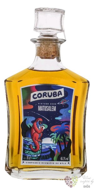Coruba 2000  Millennium Matusalem Oloroso cask  unique Jamaican rum 46.2% vol.  0.70 l
