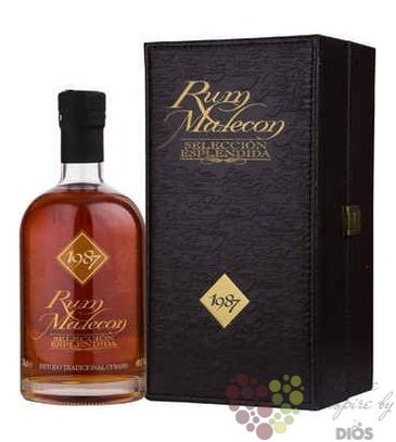 Malecon „ Seleccion Esplendida ” 1987 vintage Panamas rum 40% vol.  0.70 l