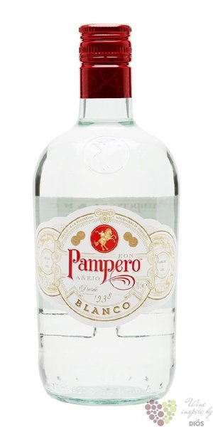 Pampero  Blanco  white rum of Venezuela 37.5% vol.  0.70 l
