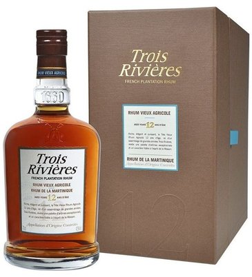 Trois Rivieres  French Plantation  aged 12 years Martinique rum  42% vol.  0.70 l