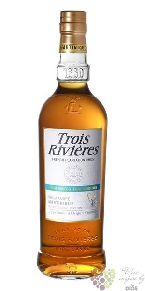 Trois Rivieres  Ambr  aged Martinique rum 40% vol.  0.70 l