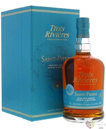 Trois Rivieres  Saint Pierre  aged Martinique rum 43% vol. 0.70 l