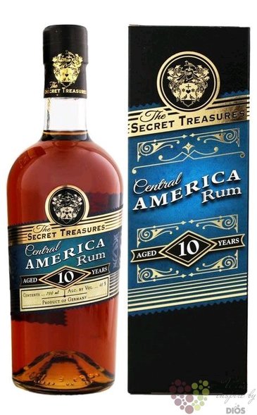 the Secret Treasures  Central America  aged 10 years rum 42% vol.  0.70 l