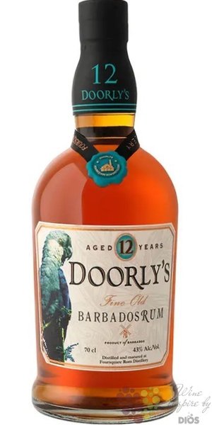Foursquare Doorlys aged 12 years Barbados rum 43% vol. 0.70 l