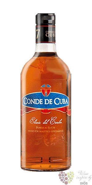 Rum Conde de Cuba ELIXIR 7y  35%0.70l