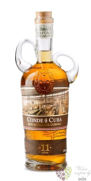 Conde de Cuba aged 11 years rum of Dominican republic 38% vol.  0.70 l