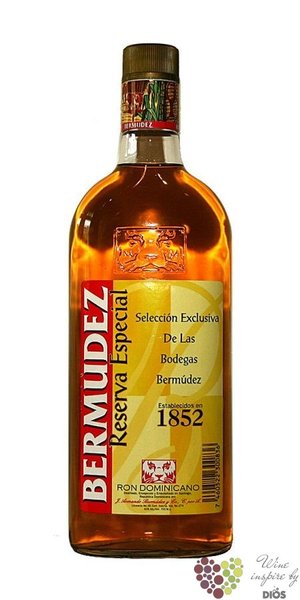 Bermudez  Reserva Especial  aged 5 years rum of Dominican republic 38% vol. 0.70 l