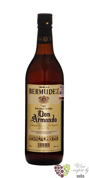 Bermudez  Don Armando  Reserva rum of Dominican republic 40% vol. 0.70 l