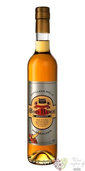 Bielle agricole „ Bois Bande ” rum based liqueur Marie Galante 40% vol.  0.50 l