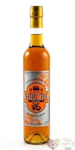 Bielle agricole  Shrubb  rum based liqueur Marie Galante 40% vol.  0.50 l