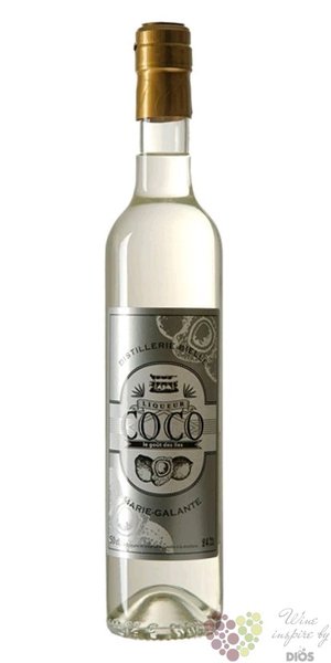 Bielle agricole  Coco  flavored rum Marie Galante rum 24% vol.  0.50 l