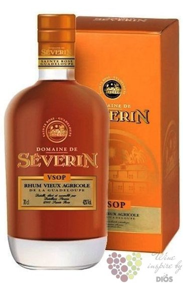 Domaine de Severin agricole vieux  VSOP  aged rum of Guadeloupe 42% vol.  0.70 l