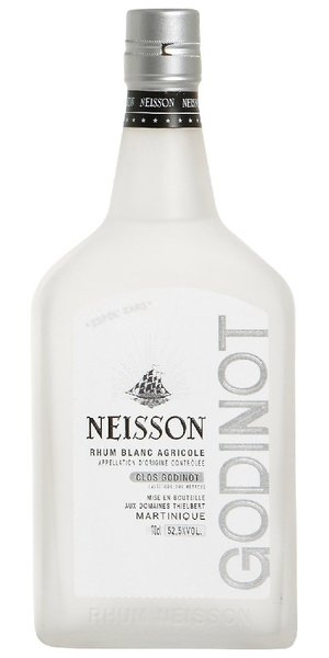 Neisson agricole blanc  Le Rhum Clos Godinot  white rum of Martinique  52.5% vol.  0.70 l