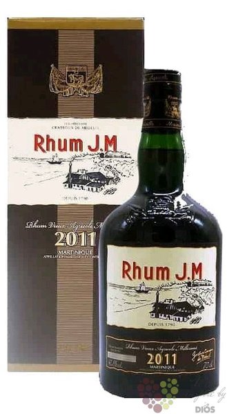 Rum J.M Rhum Millsim 2011  gB  41.87%0.70l