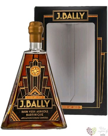 J.Bally  Art Deco No.2  aged Martinique rum 43.5% vol.  0.70 l