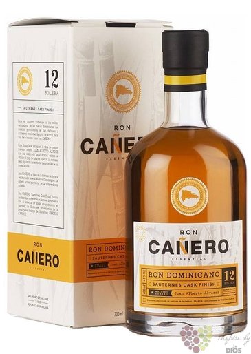 Rum Canero Dominicano 12y Sauternes cask  gB 41%0.70l