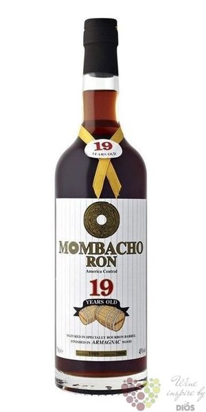 Mombacho  Armagnac wood  aged 19 years Nicaraguan rum 43% vol.  0.70 l