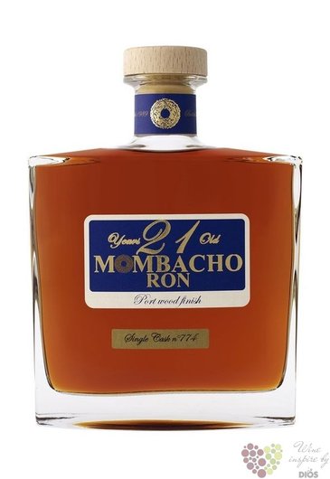 Mombacho  Port cask finished  aged 21 years Nicaraguan rum 43% vol.0.70 l