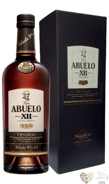 Abuelo „ Two Oaks ” aged 12 years Panamas rum 40% vol.  0.70 l