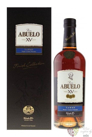 Abuelo Xv finish collection  Tawny porto  Panamas rum 40% vol.  0.70 l