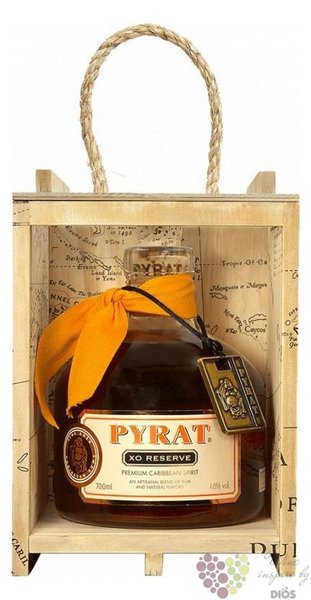 Pyrat  XO Reserve ed. 2018  unique Anquila rum 40% vol.  0.70 l
