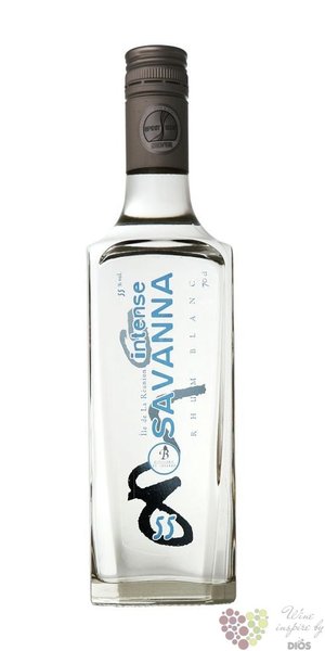 Savanna blanc „ Intense ” rum of Reunion 55% vol.    0.70 l