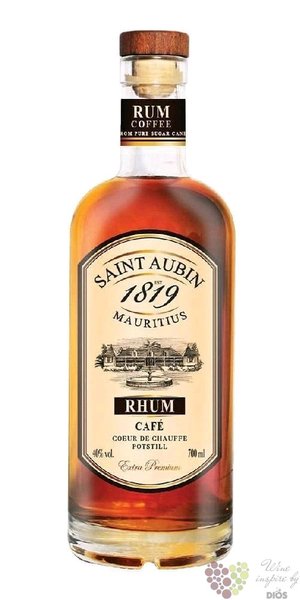 Saint Aubin  Coffee Extra  flavored Mauritian rum 40% vol.  0.70 l