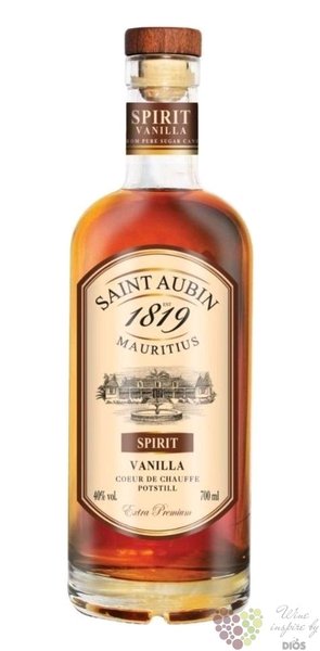 Saint Aubin Extra  Vanilla  flavored Mauritian rum 40% vol.  0.70 l