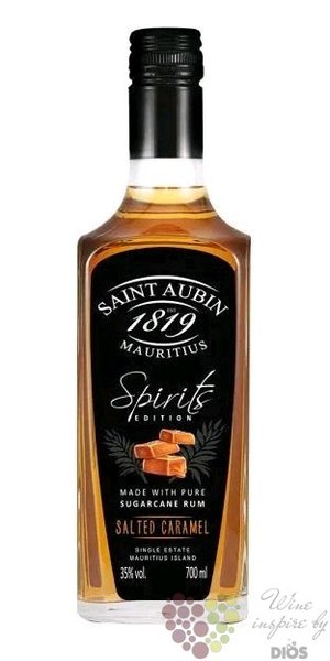 Saint Aubin Spirits  Salted Caramel  flavored Mauritian rum 35% vol.  0.70 l