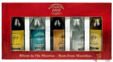 Saint Aubin  Classic mix  Mauritian rums 5x0.05 l