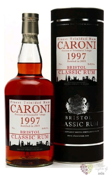 Caroni 1997  Bristol  unique Trinidad &amp; Tobago 56.4% vol. 0.70l