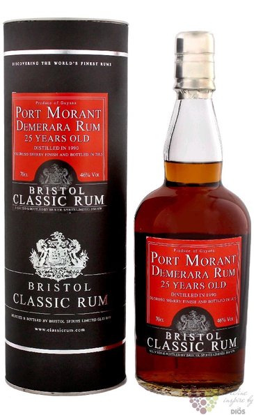 Port Mourant 1990  Bristol  bott. 2015 unique Guyanan rum 46% vol.  0.70 l